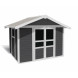 Capanno da giardino Basic Home 7,5 m² Grigio scuro-2